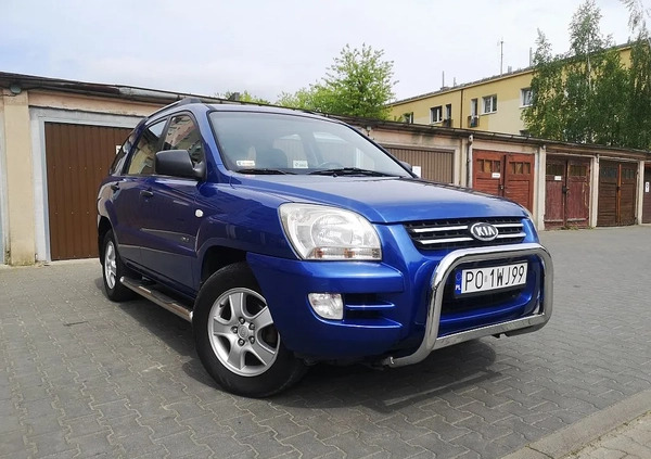 Kia Sportage cena 19800 przebieg: 165986, rok produkcji 2005 z Poznań małe 277